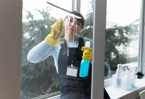 Nettoyage de vitres intérieures et extérieures à Péron